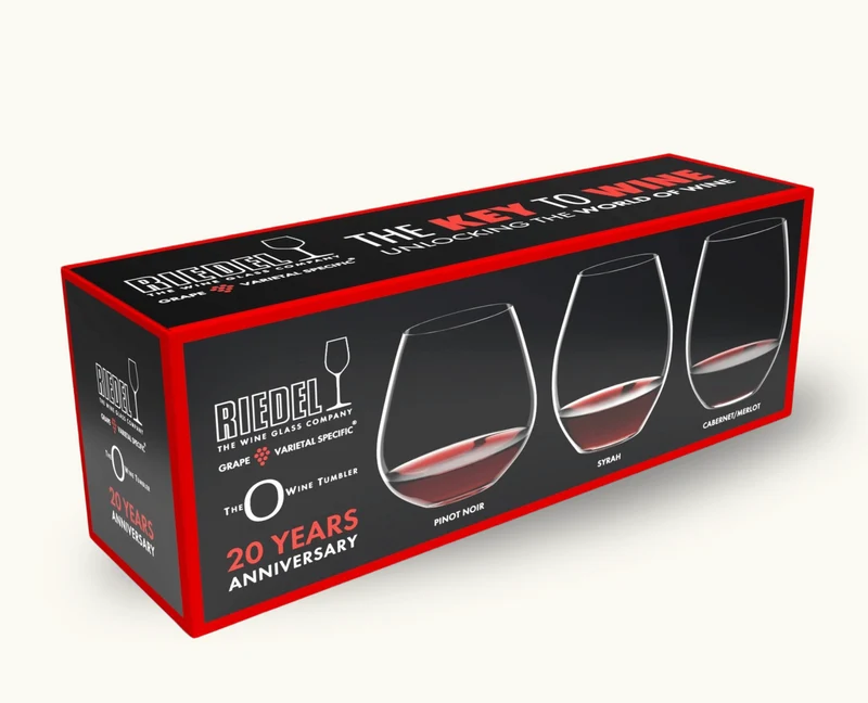 3 verres de dégustation RIEDEL - Key To Wine Experience