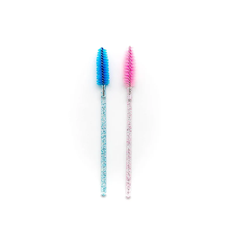 Goupillons pailletés pour cils